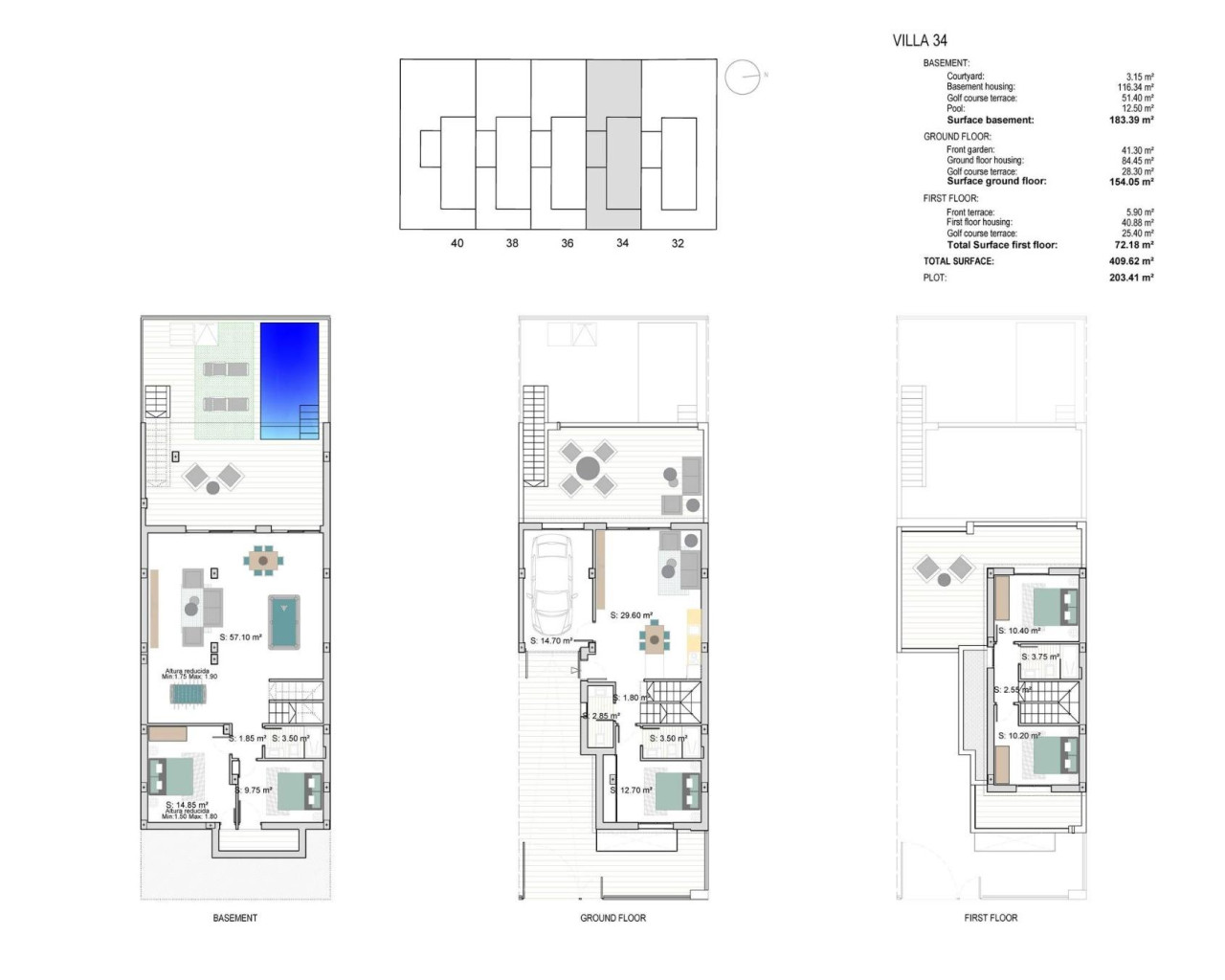 Nueva construcción  - Casa de pueblo - Los Alcázares - Serena Golf