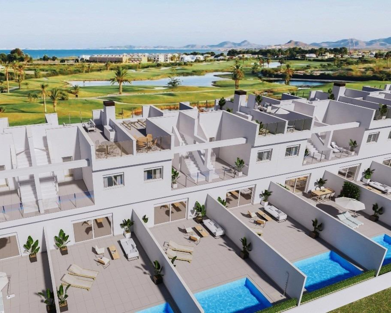 Nueva construcción  - Casa de pueblo - Los Alcázares - Serena Golf