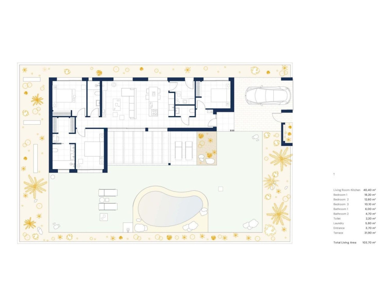 Nueva construcción  - Chalet - BAÑOS Y MENDIGO - Altaona Golf