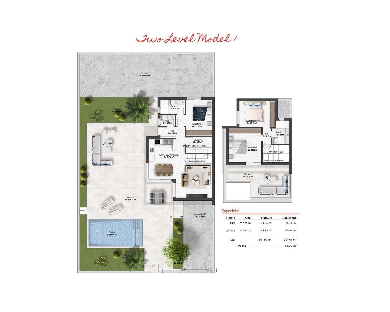 Nueva construcción  - Chalet - BAÑOS Y MENDIGO - Altaona Golf