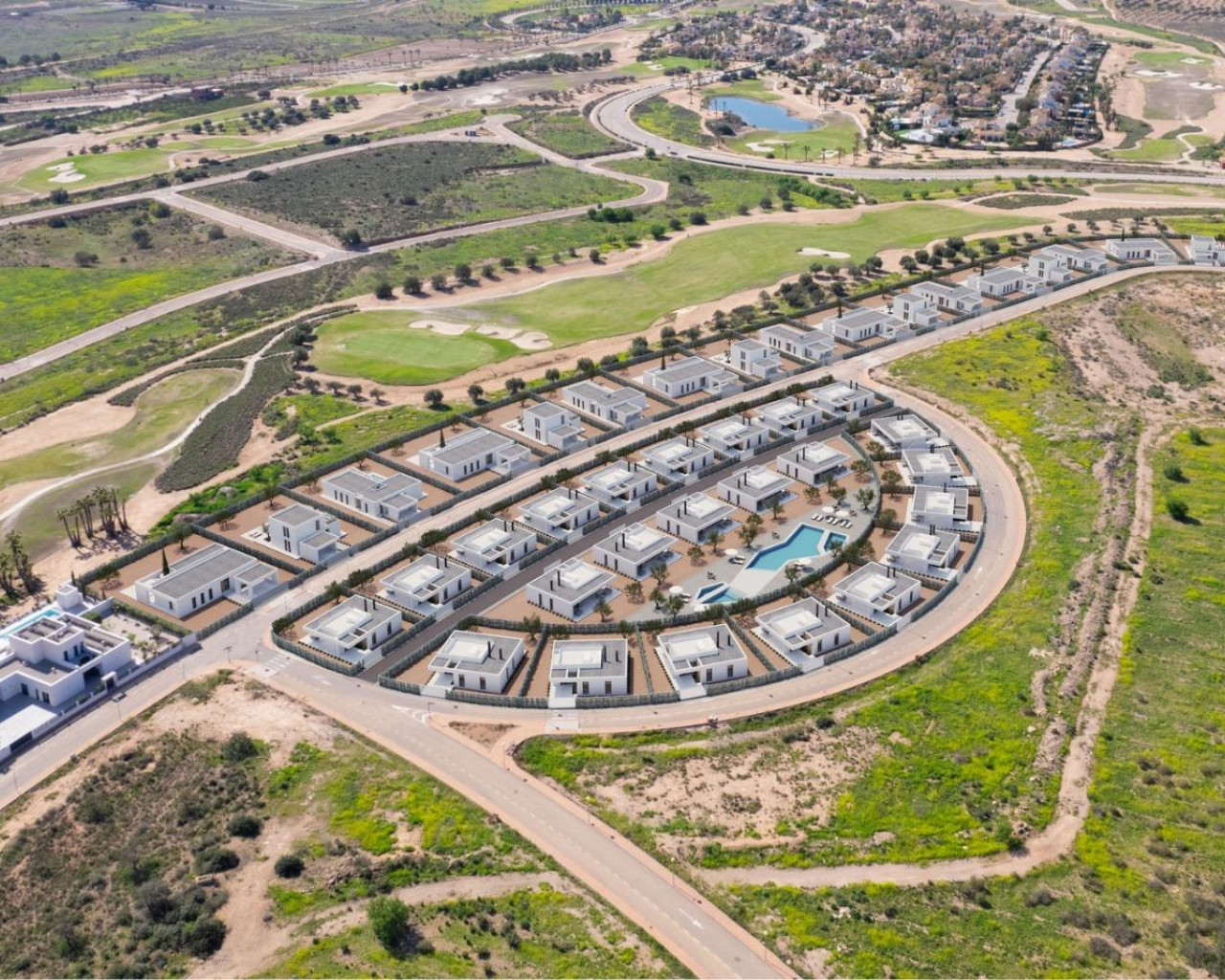 Nueva construcción  - Chalet - Fuente Álamo - Hacienda Del Álamo Golf