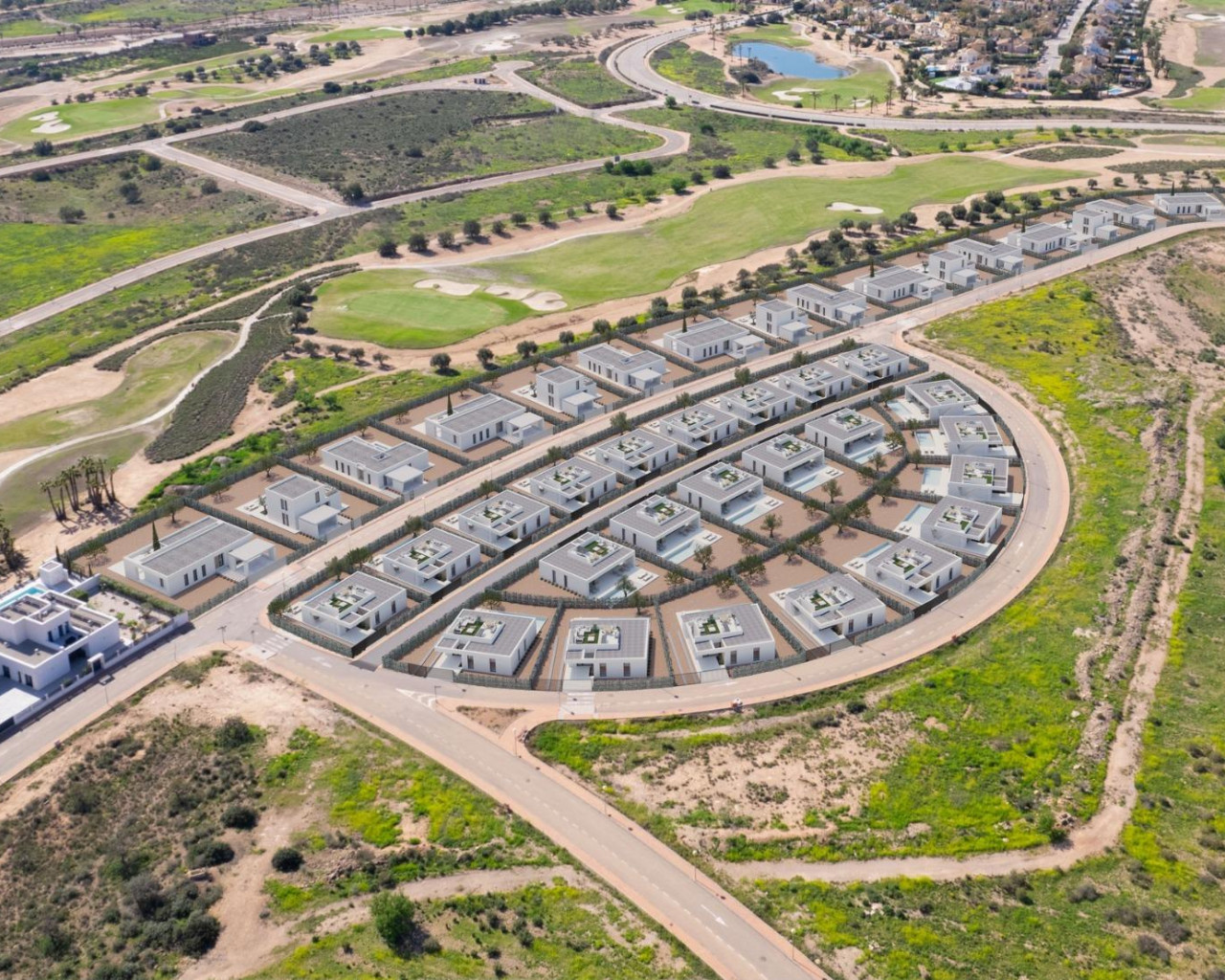 Nueva construcción  - Chalet - Fuente Álamo - Hacienda Del Álamo Golf