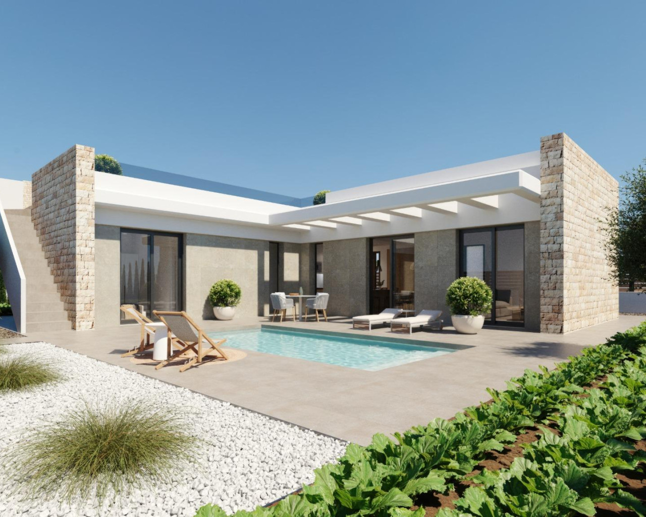 Nueva construcción  - Chalet - Fuente Álamo - Hacienda del Alamo