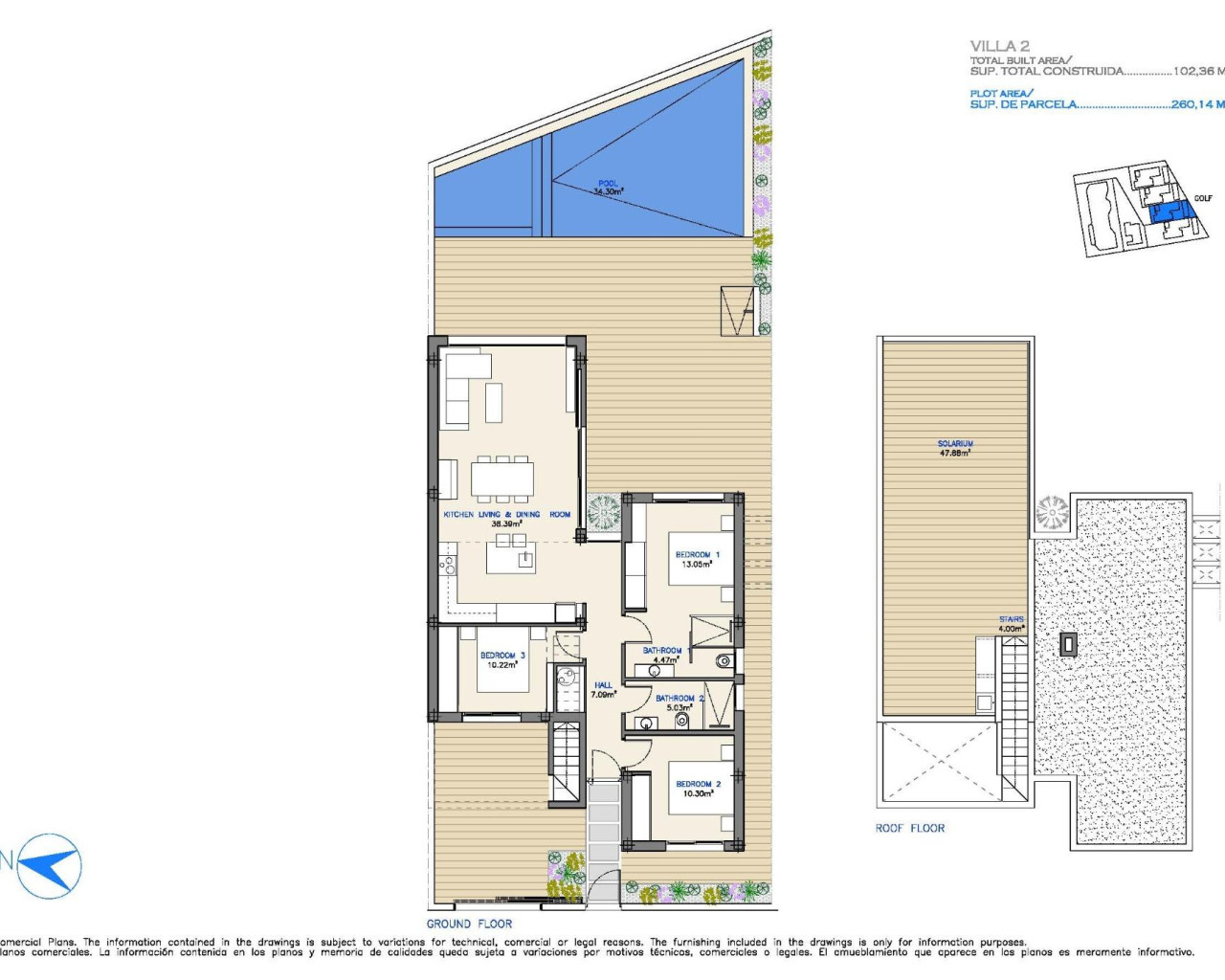 Nueva construcción  - Chalet - Los Alcázares - Serena Golf