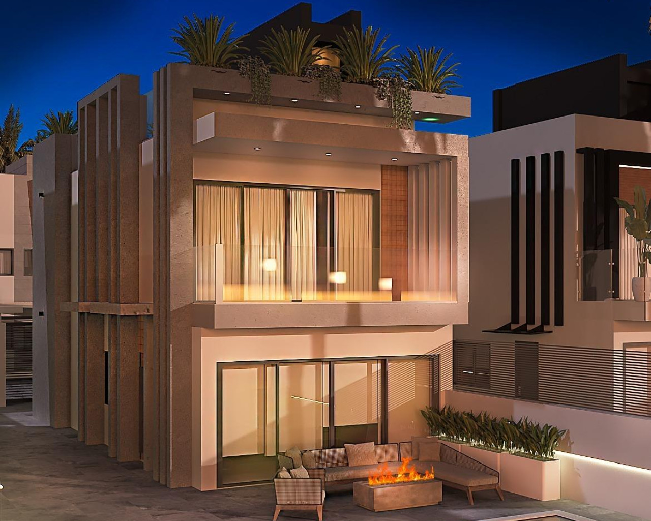 Nueva construcción  - Chalet - Puerto de mazarron - El Alamillo