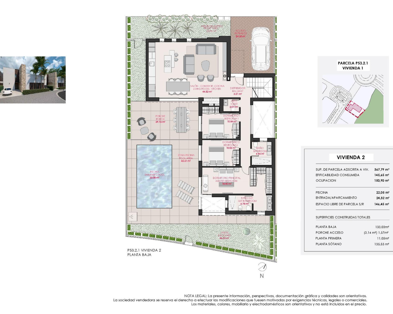 Nueva construcción  - Chalet - Torre Pacheco - Santa Rosalia Lake And Life Resort
