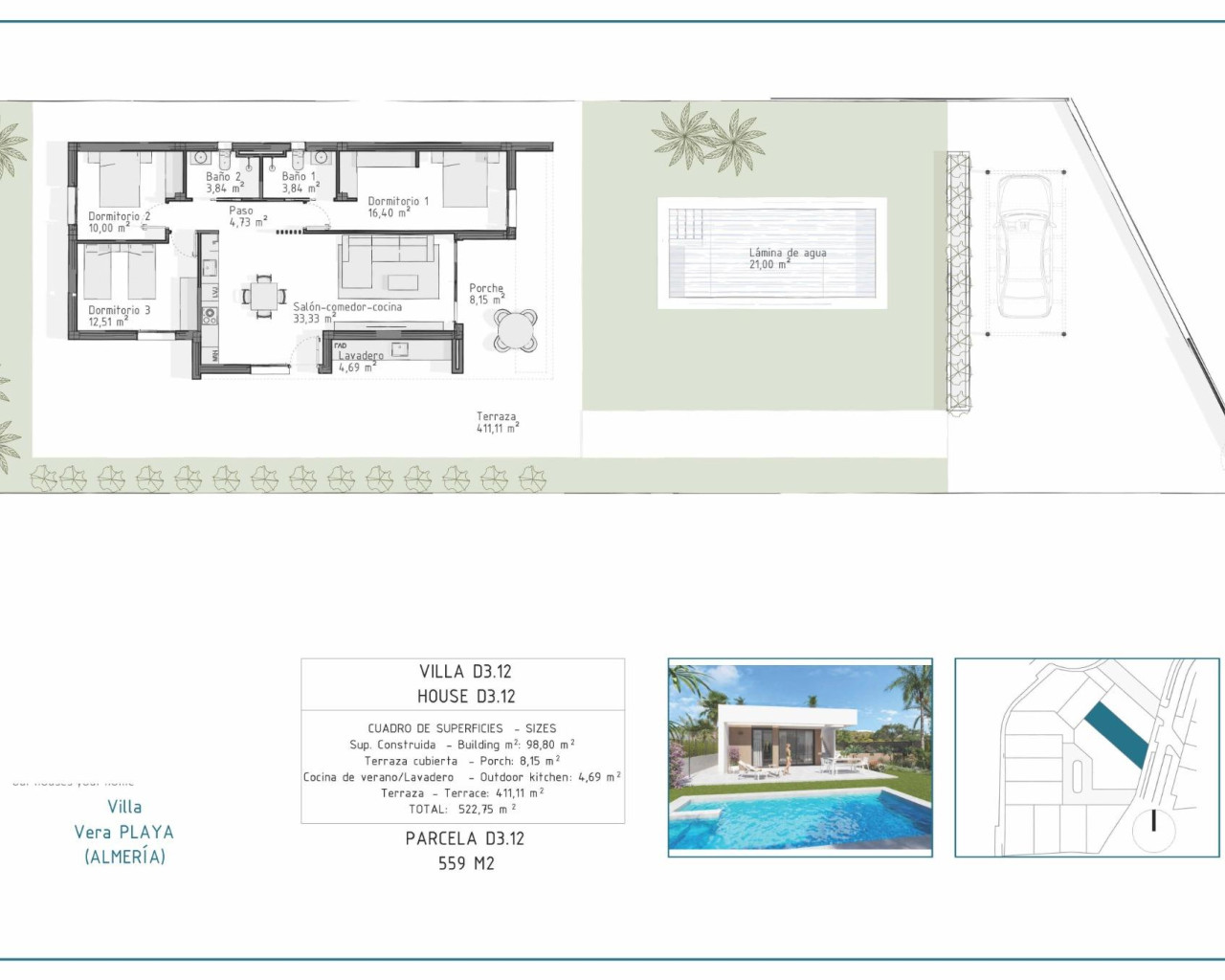 Nueva construcción  - Chalet - Vera - Pueblo Salinas