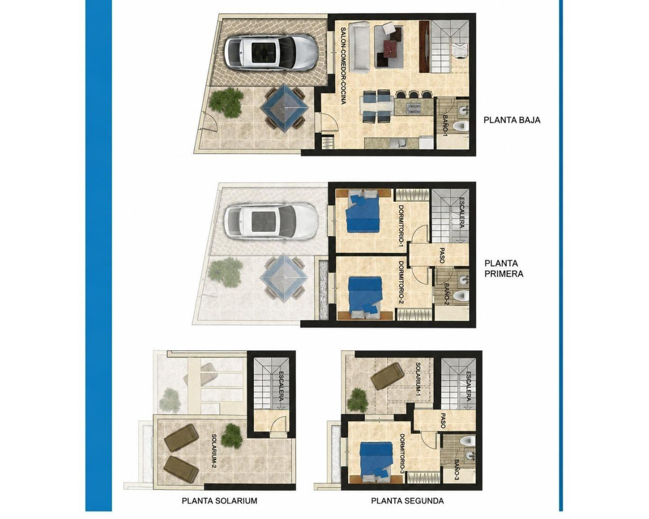 Resale - Terraced house - Orihuela Costa - Las Filipinas