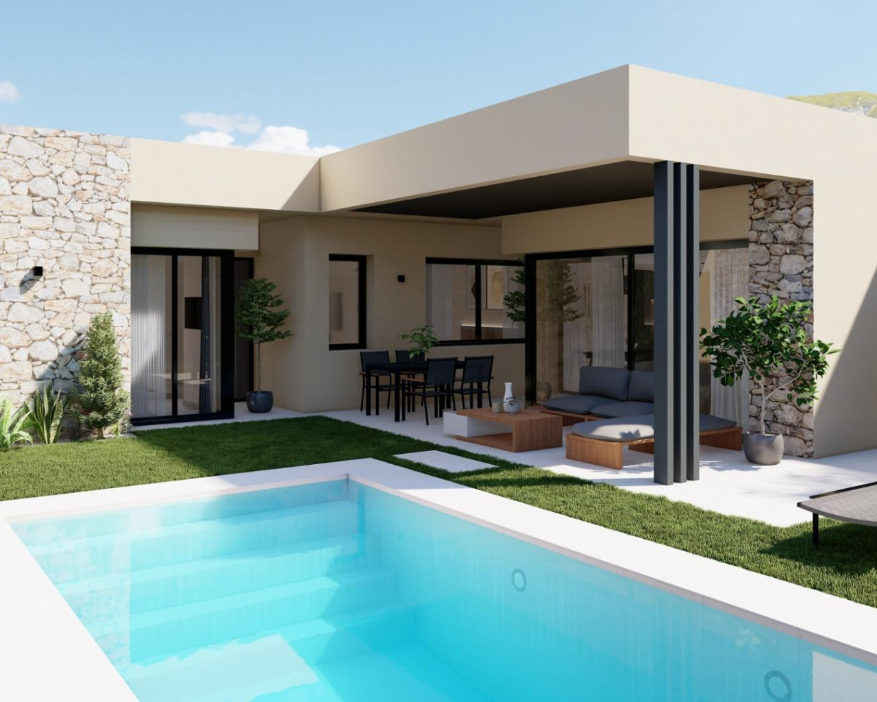 Villa - New Build - BAÑOS Y MENDIGO - Altaona Golf