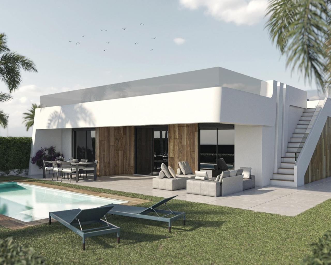 Villa - Nouvelle construction - Alhama de Murcia - Condado de Alhama
