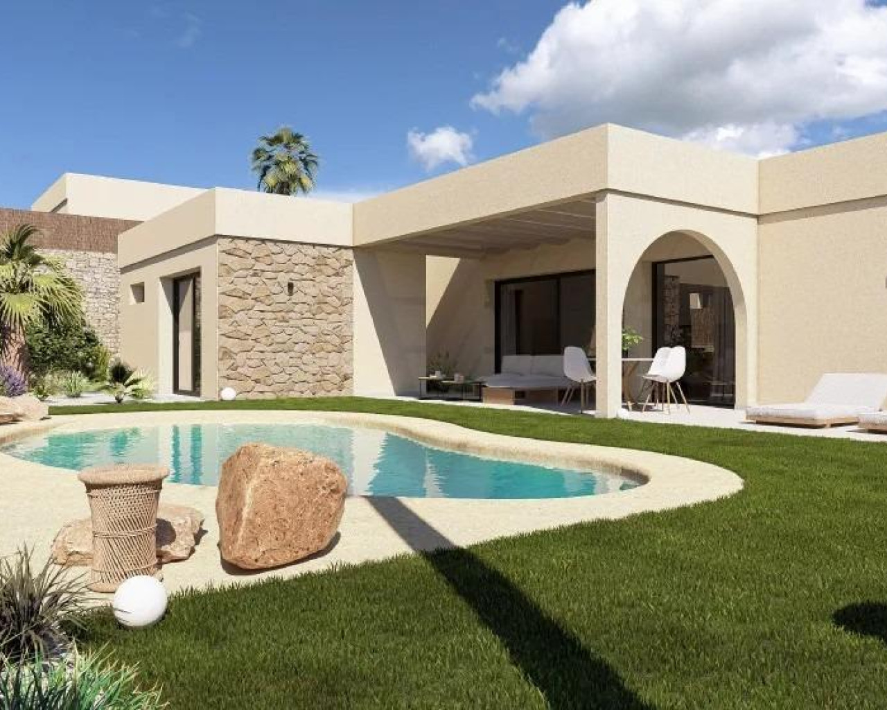 Villa - Nouvelle construction - BAÑOS Y MENDIGO - Altaona Golf