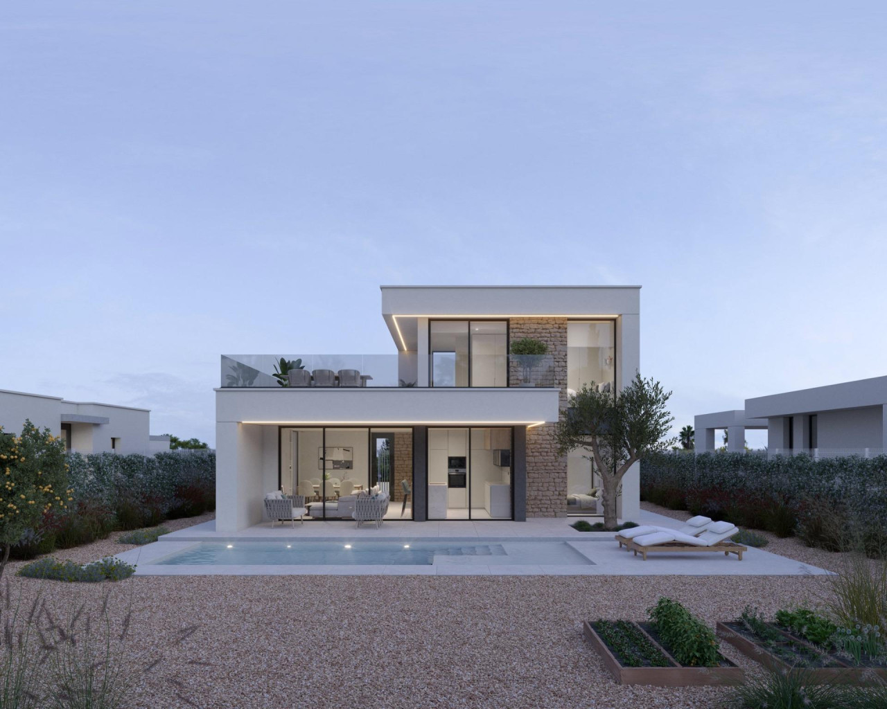Villa - Nouvelle construction - Fuente Álamo - Hacienda del Alamo