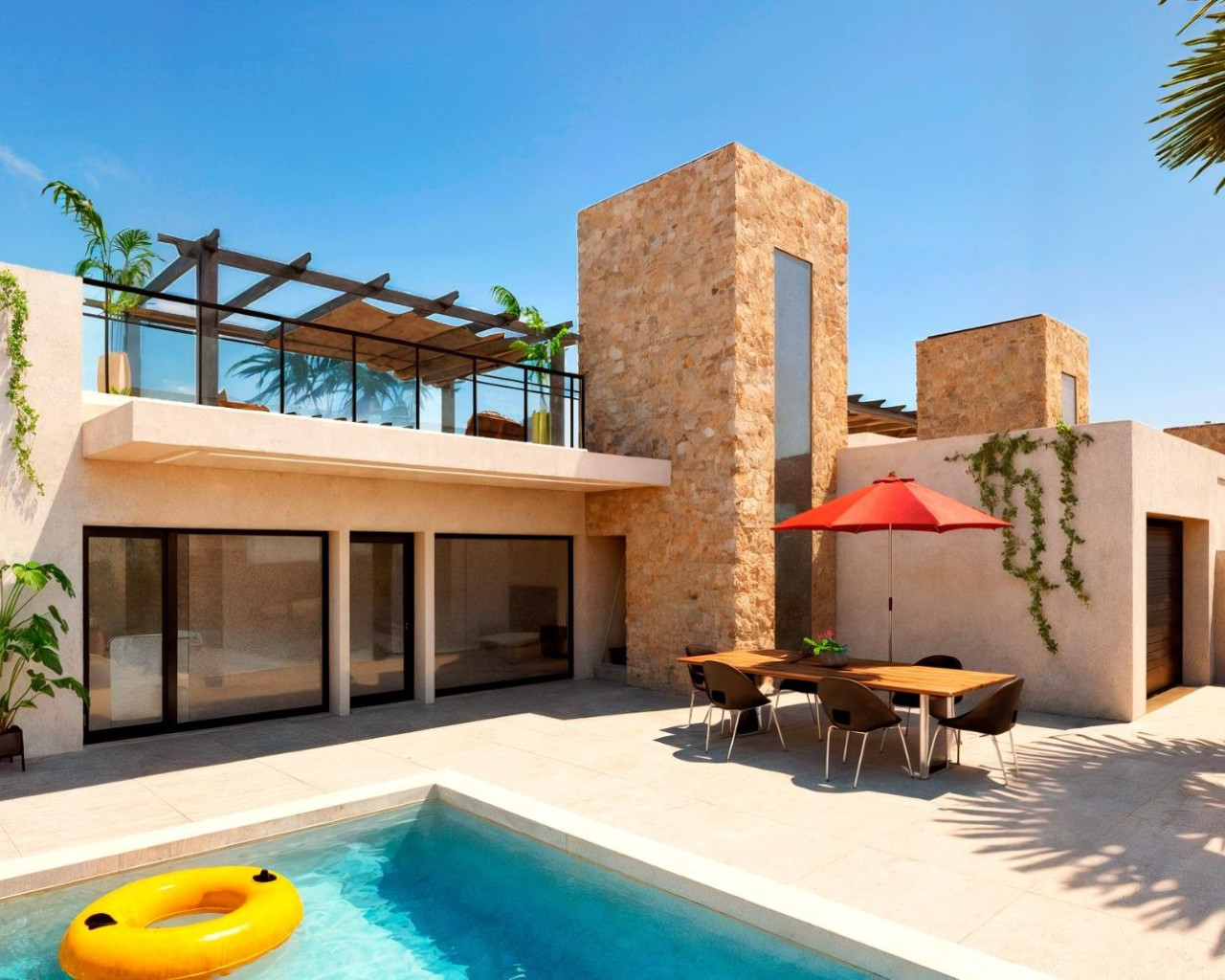 Villa - Nouvelle construction - Fuente Álamo - La Pinilla