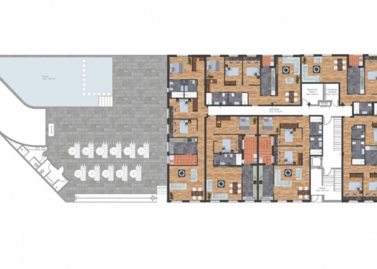 Nouvelle construction - Appartement - Torre Pacheco - - Centro  -