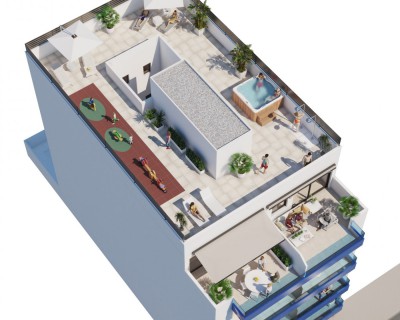 Nouvelle construction - Appartement - Guardamar del Segura - Pueblo