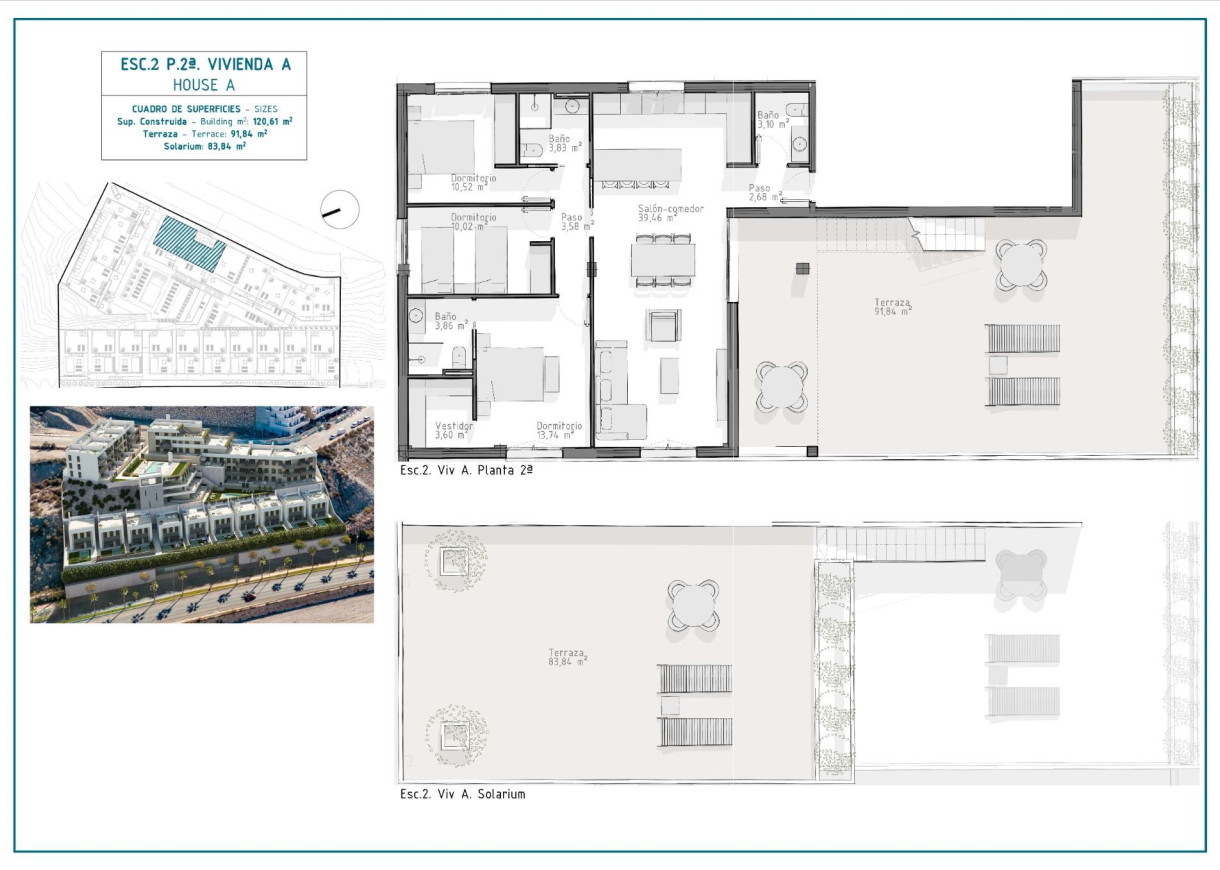 Nouvelle construction - Penthouse - Águilas - El Hornillo