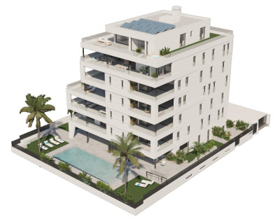 New Build - Lägenhet - Águilas - Puerto deportivo Juan Montiel