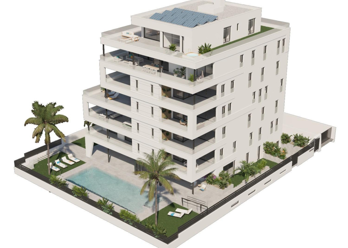 Nueva construcción  - Apartamento - Águilas - Puerto deportivo Juan Montiel