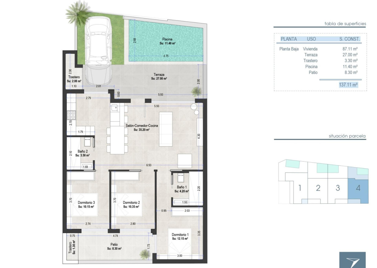 Nueva construcción  - Bungalow - San Pedro del Pinatar - Las esperanzas