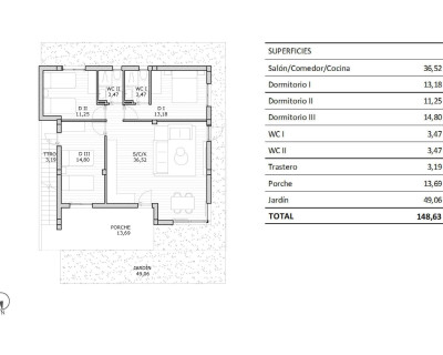 Nouvelle construction - Bungalow - San Miguel de Salinas - Pueblo