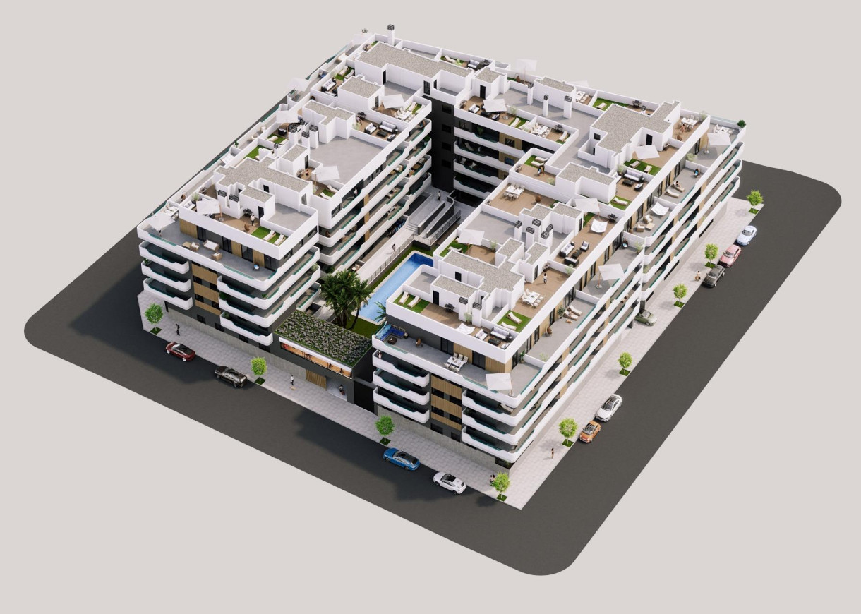 New Build - Apartment - Santa Pola - Eroski