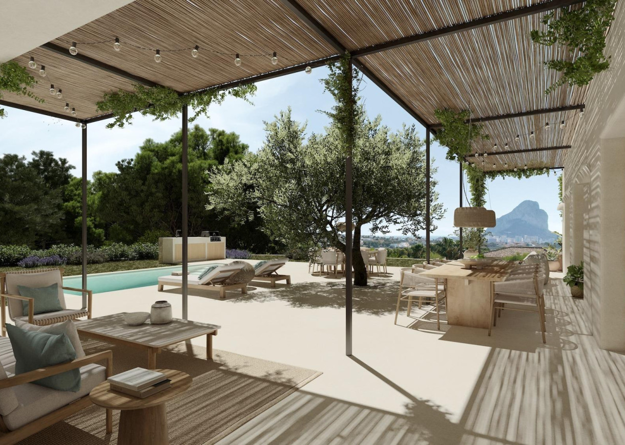 Nueva construcción  - Chalet - Calpe - Garduix