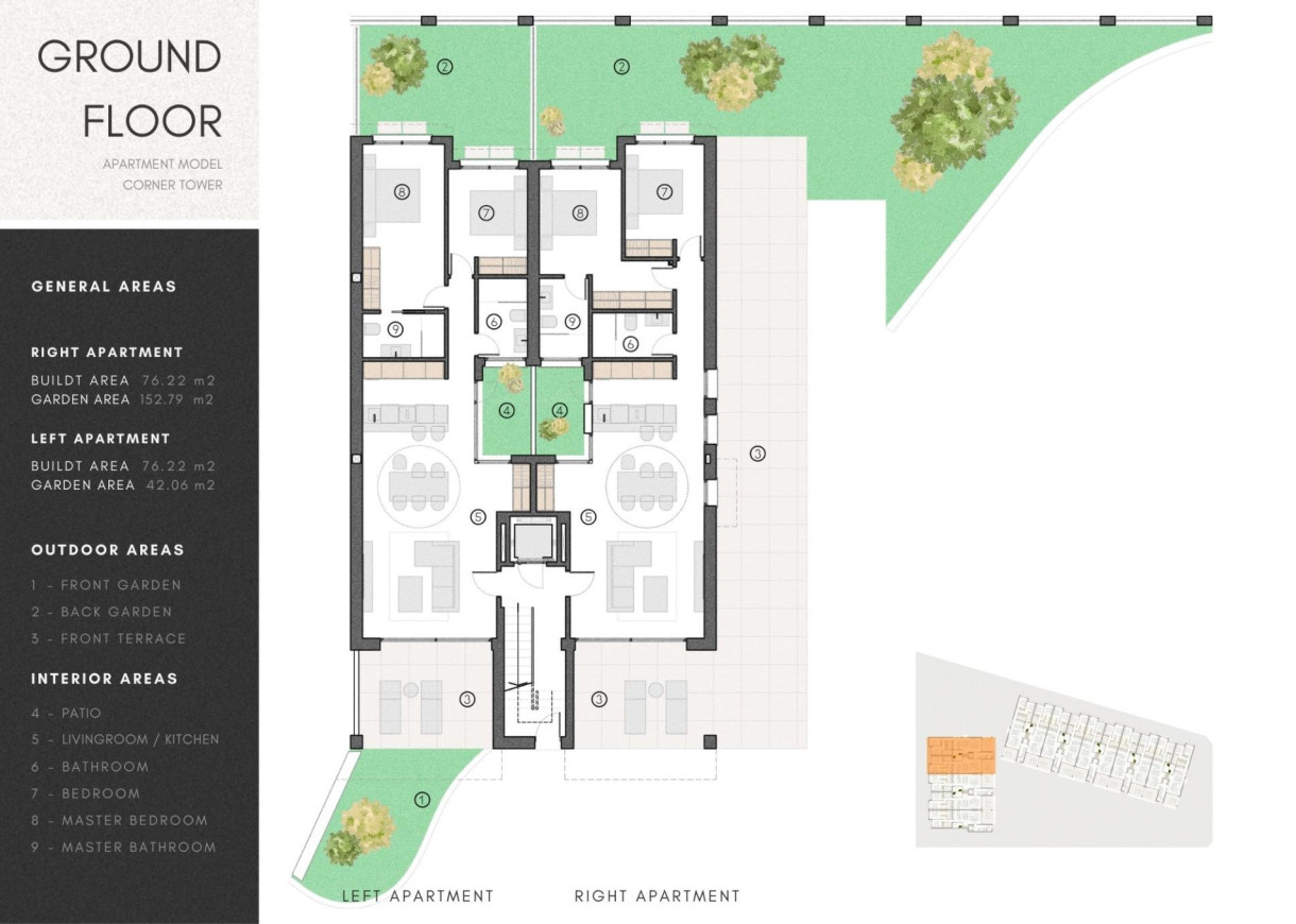 New Build - Apartment - Los Alczares - Serena Golf