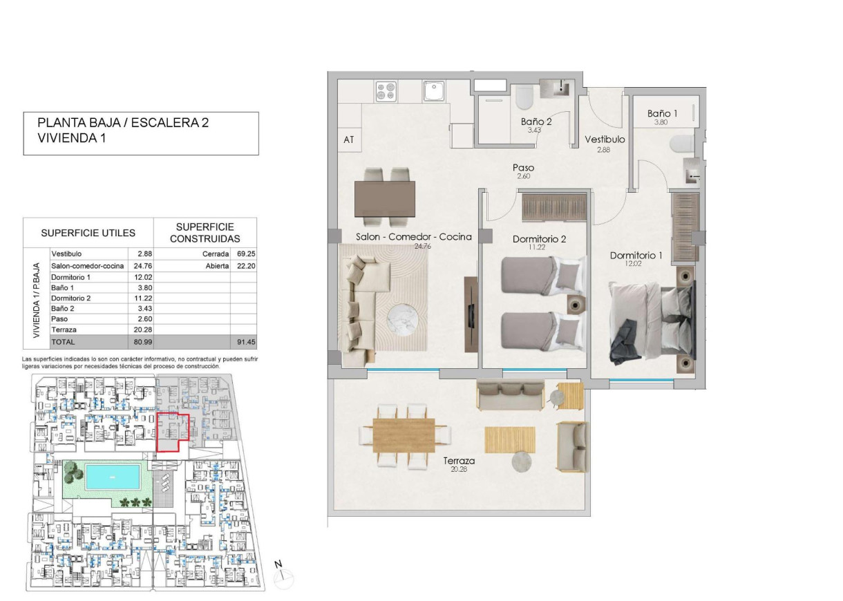 New Build - Lägenhet - Santa Pola - Eroski