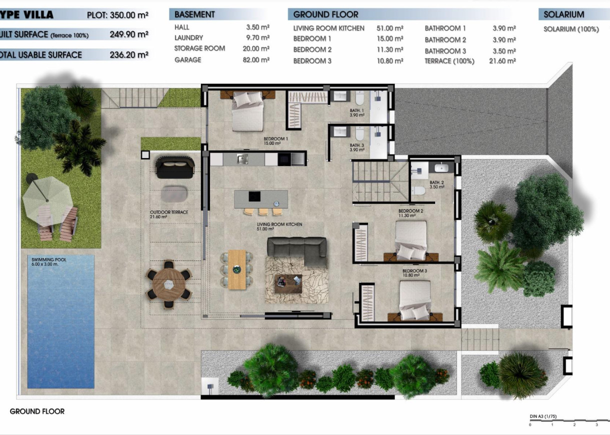 Nueva construcción  - Chalet - Los Alczares - Serena Golf