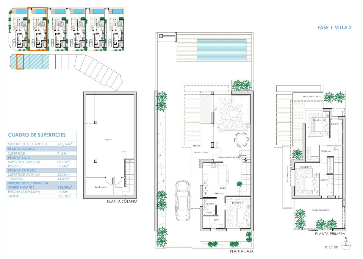 New Build - Villa - Los Alczares - Santa Rosalía