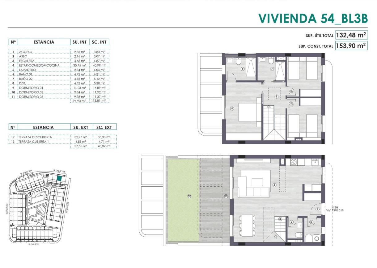 Nueva construcción  - Atico - Monforte del Cid - Alenda Golf