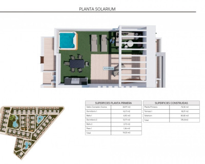 Nueva construcción  - Bungalow - Torrevieja - Los Balcones