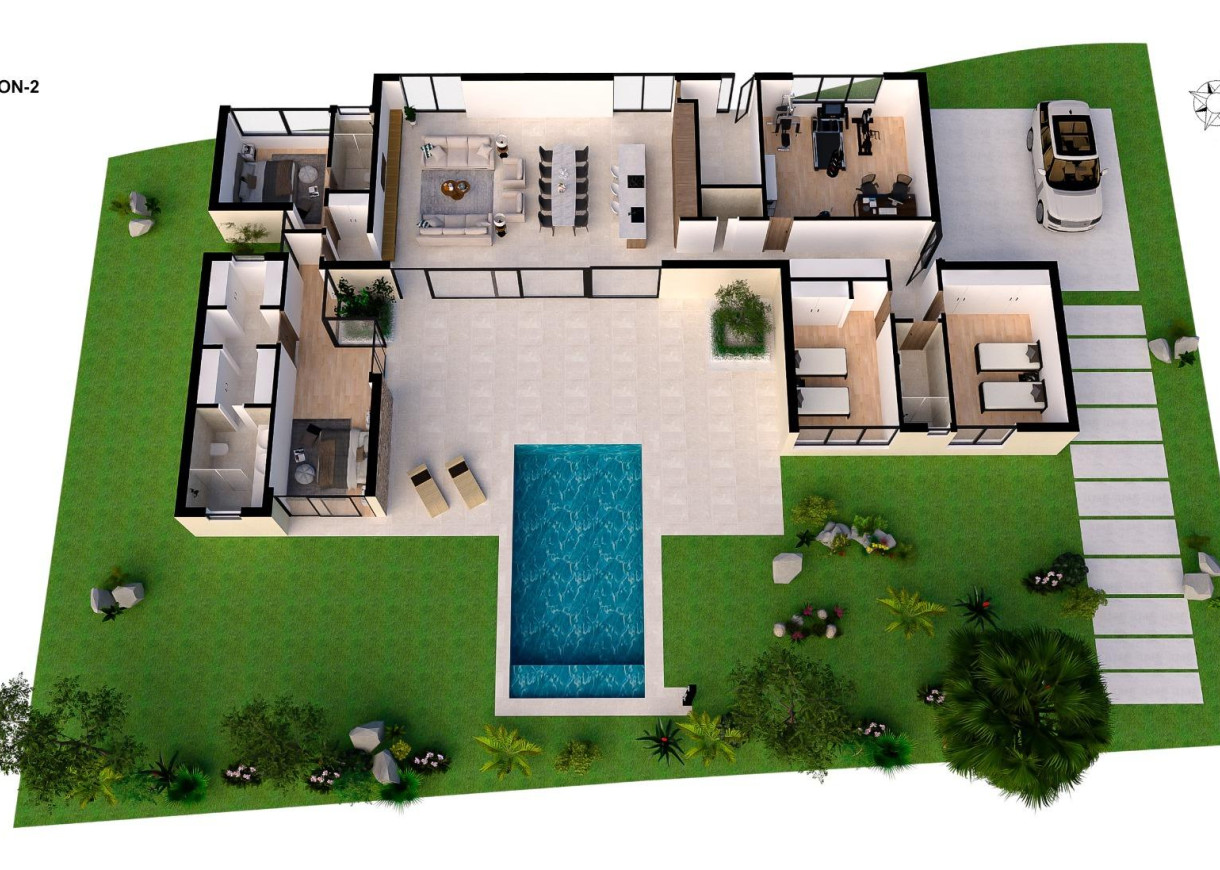 Nouvelle construction - Villa - BAOS Y MENDIGO - Altaona Golf And Country Village