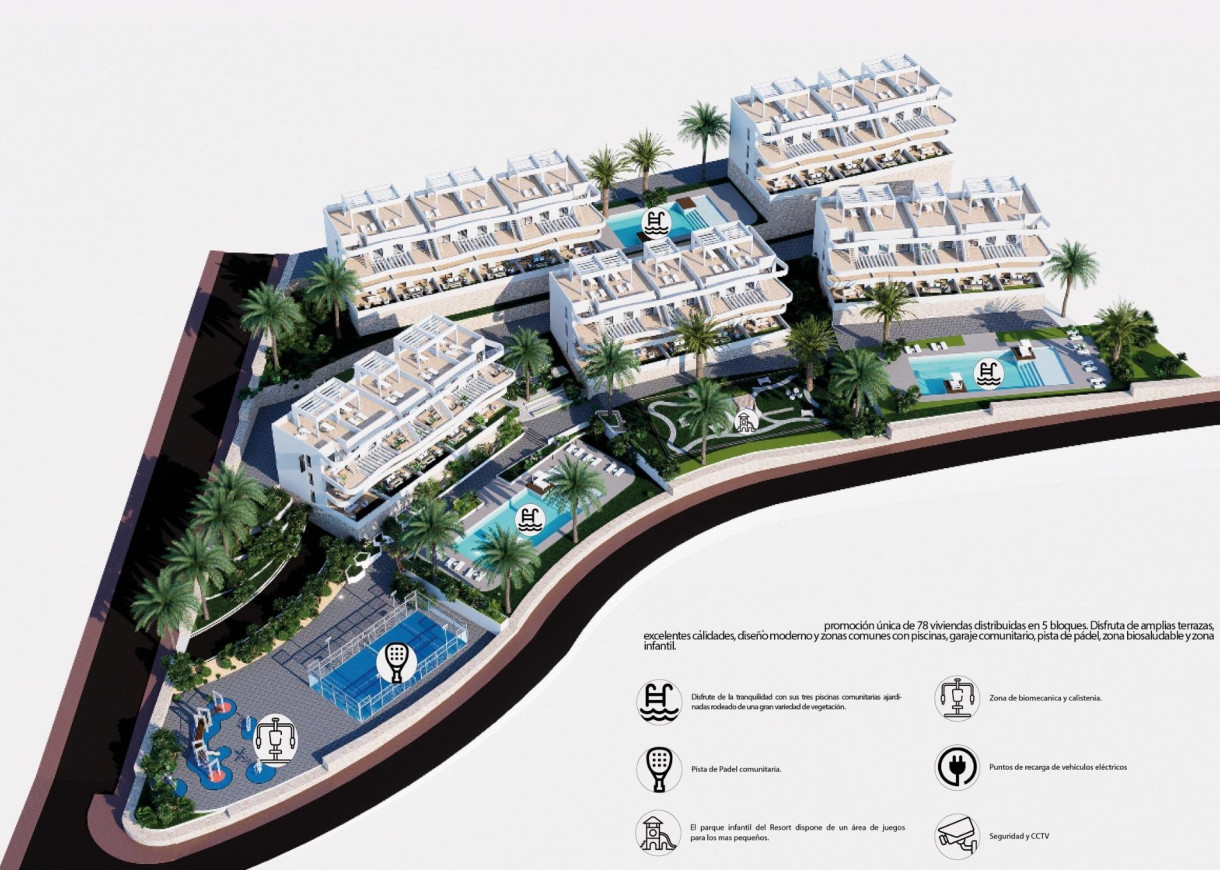 Nueva construcción  - Apartamento - Finestrat - Golf Piug Campana