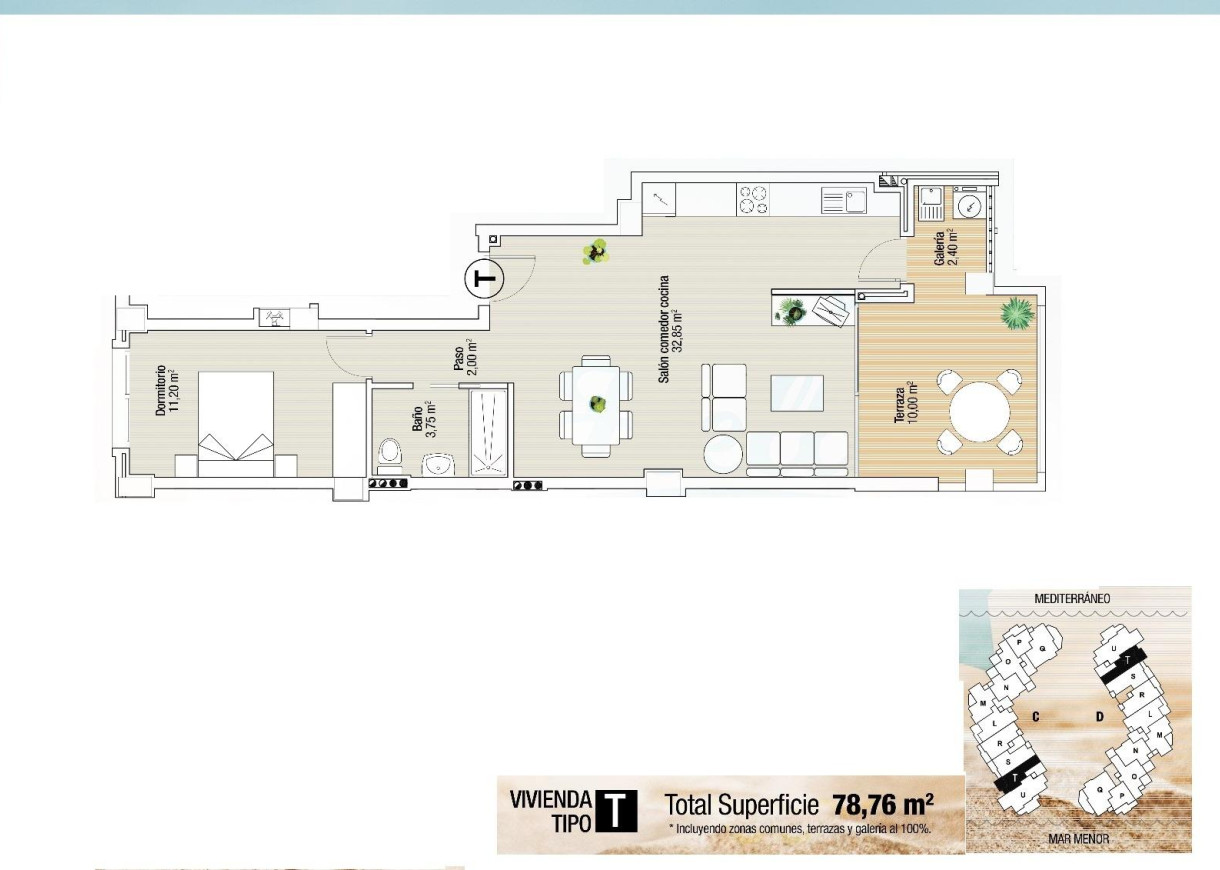 New Build - Lägenhet - La Manga del Mar Menor - LA MANGA