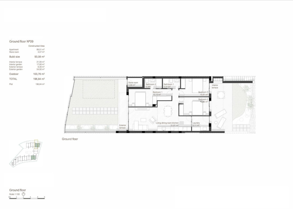 Nueva construcción  - Bungalow - San Javier - Roda Golf