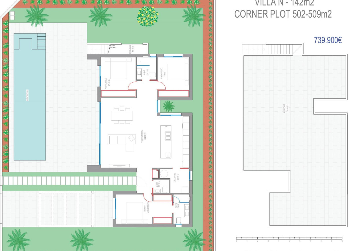 New Build - Villa - Los Alcázares - Serena Golf