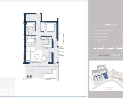 Nouvelle construction - Appartement - Arenal d´en Castell - pueblo