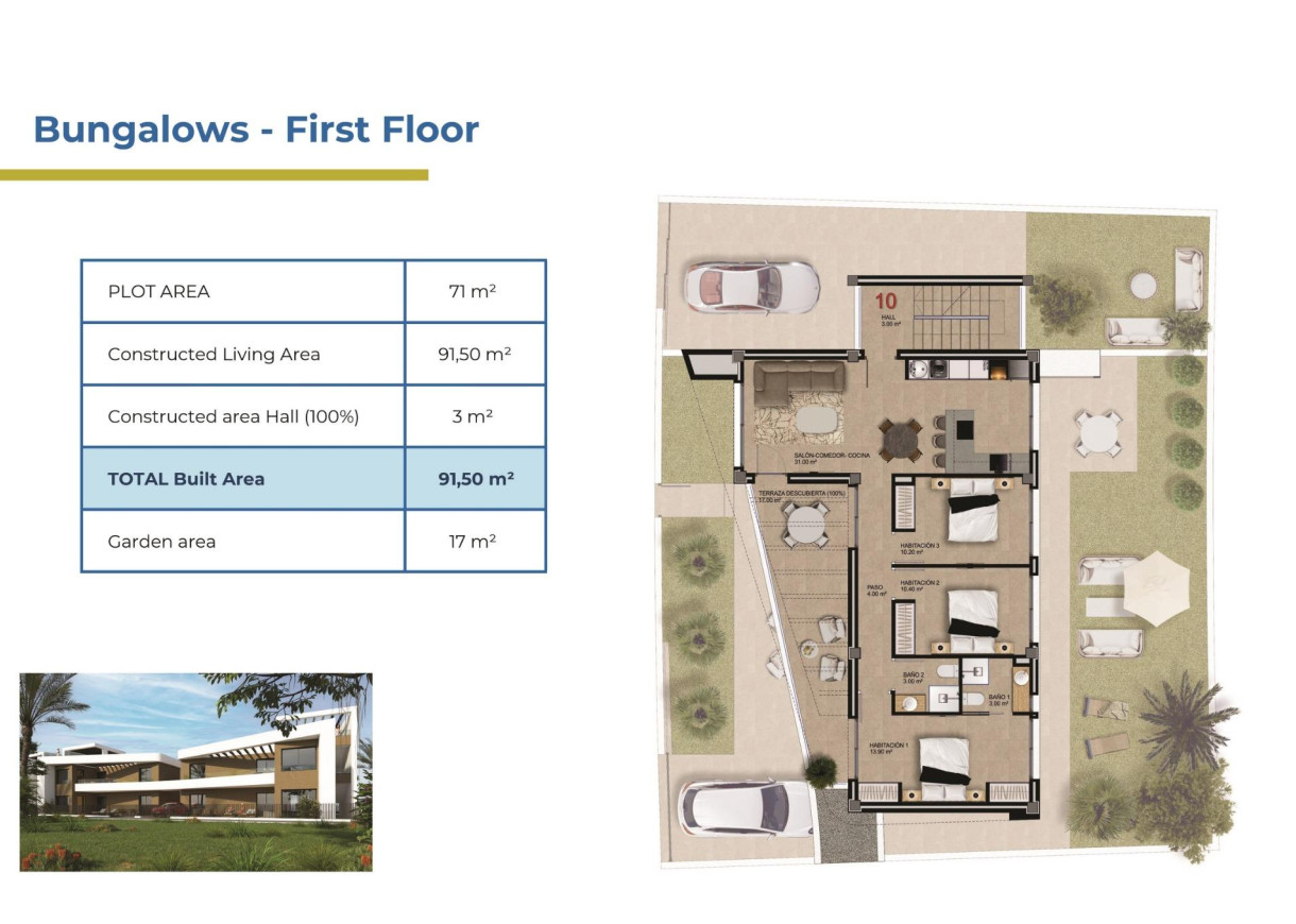 Nueva construcción  - Bungalow - Orihuela Costa - Punta Prima