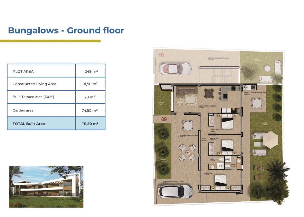 Nueva construcción  - Bungalow - Orihuela Costa - Punta Prima