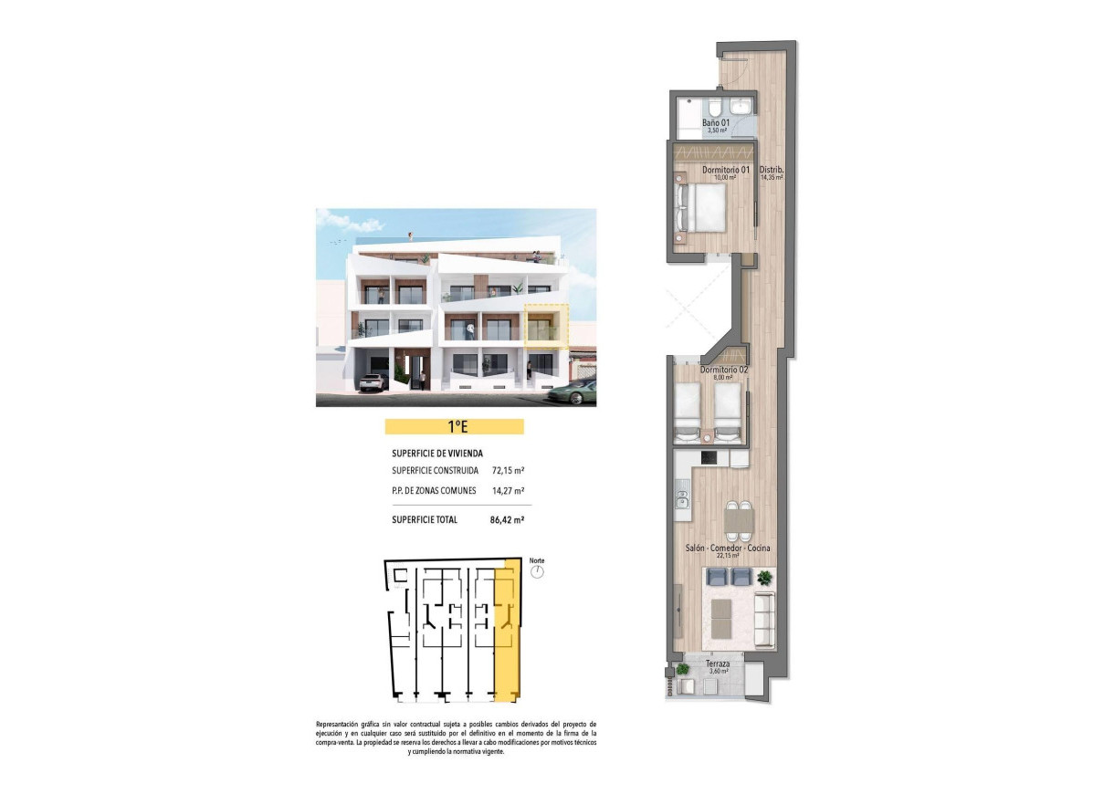 New Build - Apartment - Torrevieja - Playa del Cura