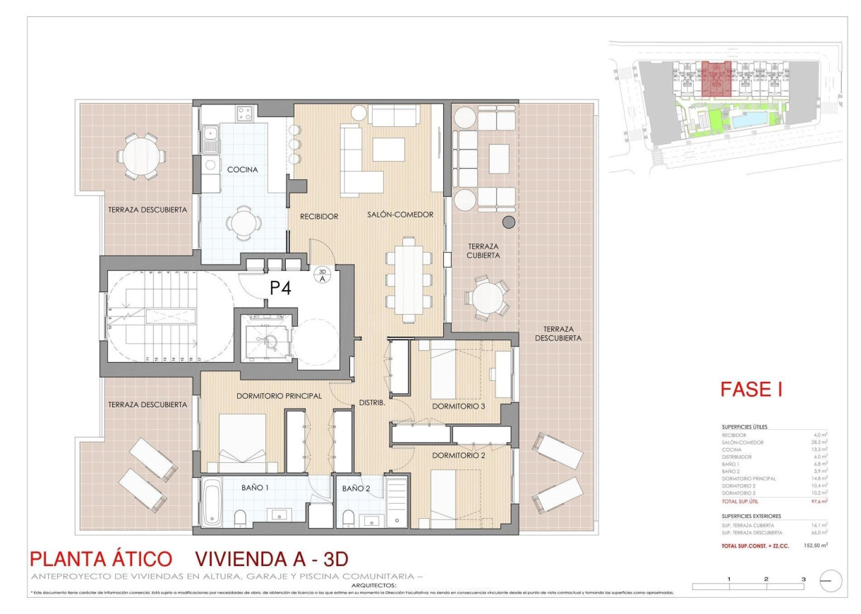 Nouvelle construction - Penthouse - Águilas - Isla del fraile