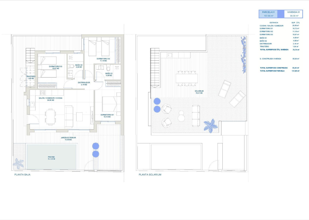 New Build - Villa - Torre Pacheco - Roldán