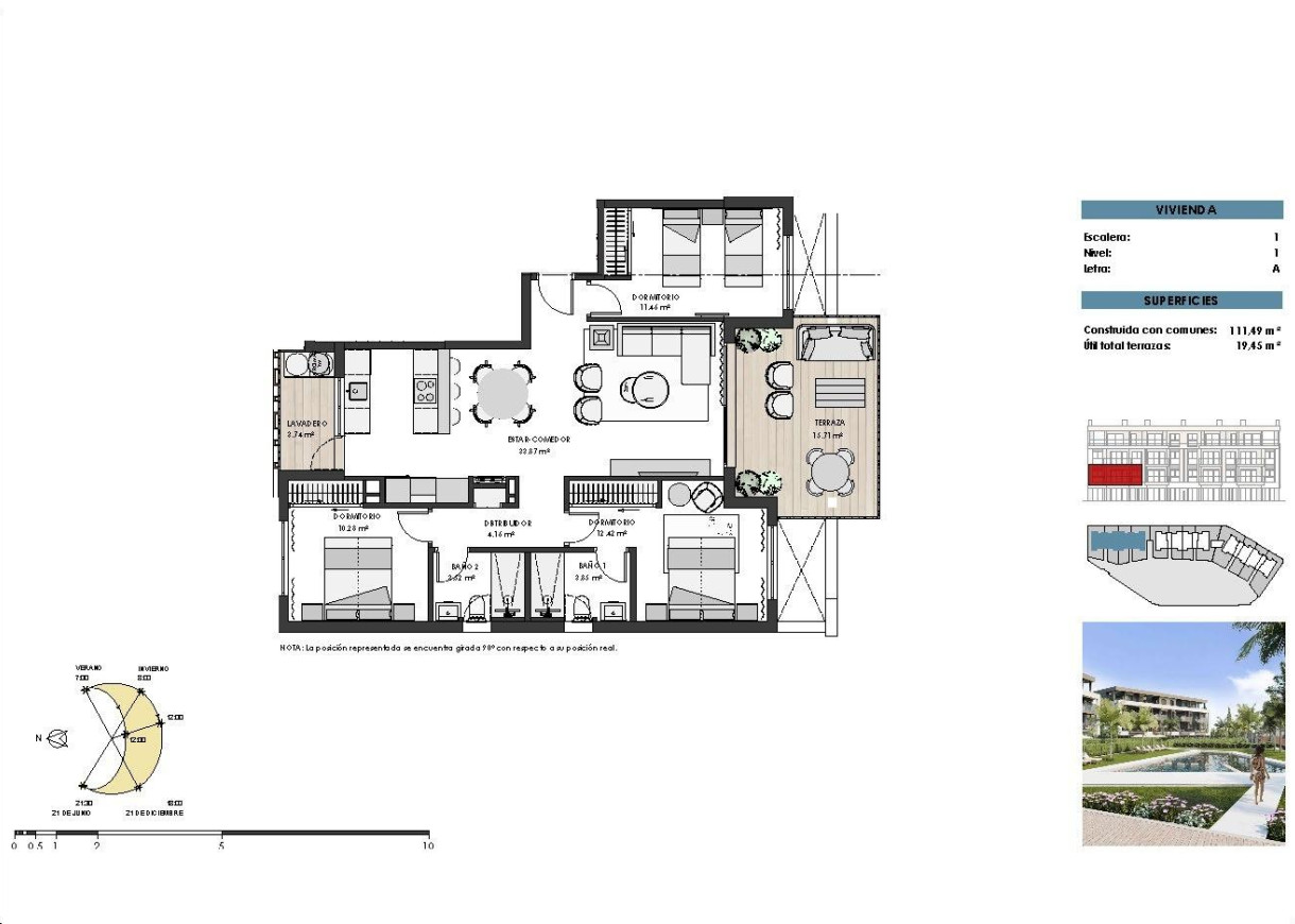 New Build - Apartment - Torre Pacheco - Santa Rosalia Lake And Life Resort