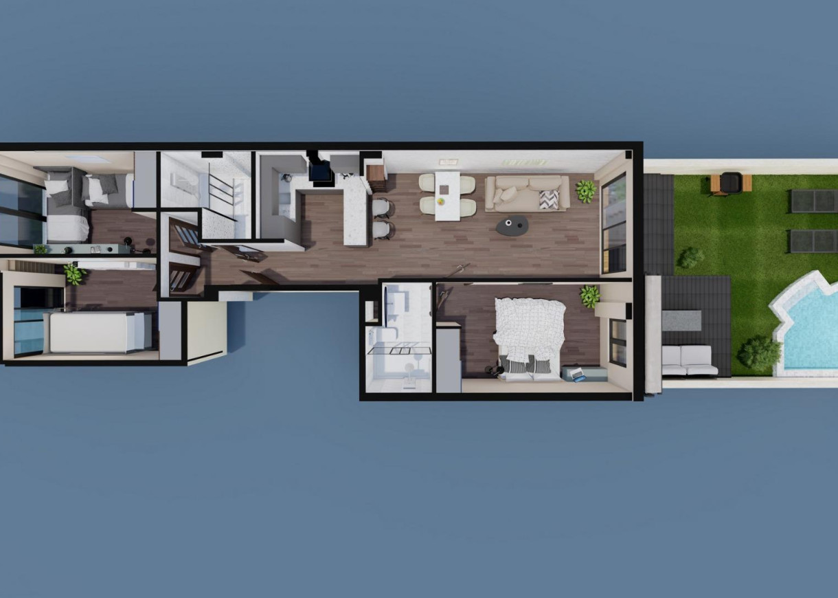 New Build - Lägenhet - Pilar de la Horadada - pueblo