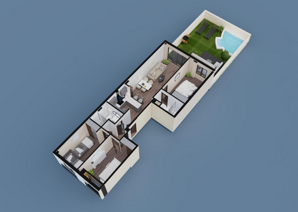 New Build - Lägenhet - Pilar de la Horadada - pueblo