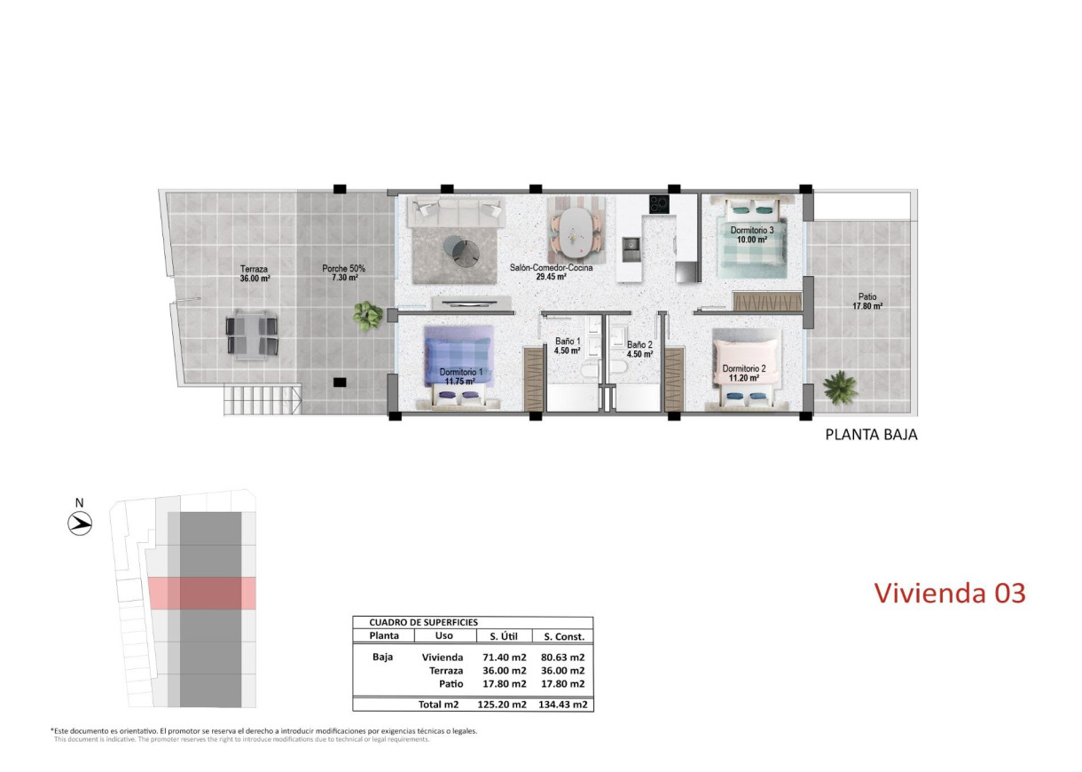 New Build - Bungalow - Pilar de la Horadada - pueblo
