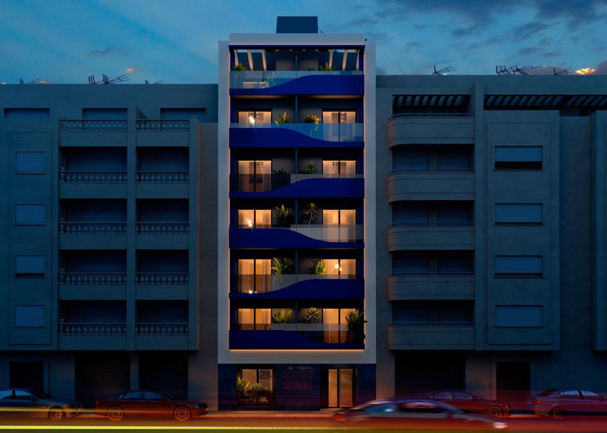 New Build - Lägenhet - Torrevieja - Playa del Acequión
