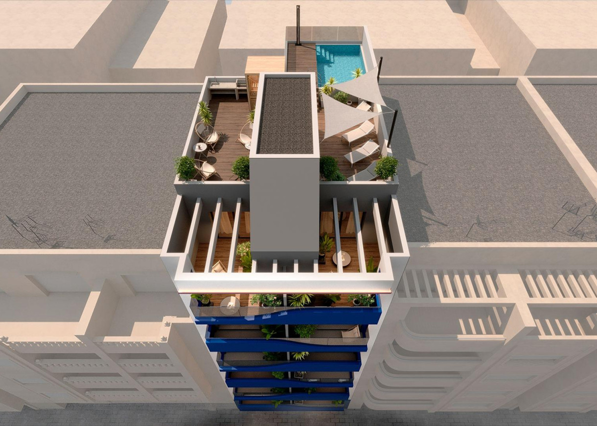 New Build - Lägenhet - Torrevieja - Playa del Acequión