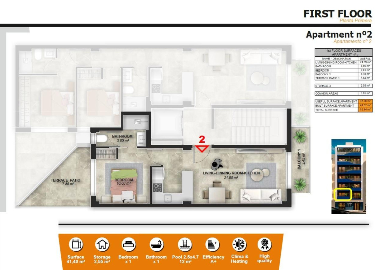 New Build - Lägenhet - Torrevieja - Playa del Acequión